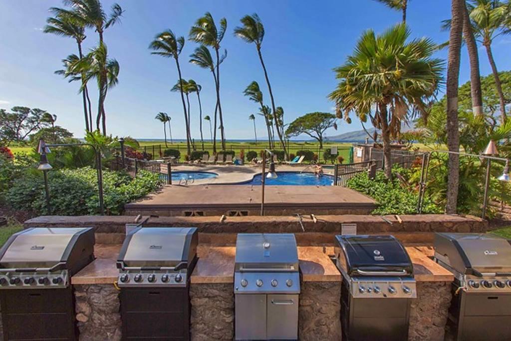 Kauhale Makai Condo On The Beach Kihei Exterior photo
